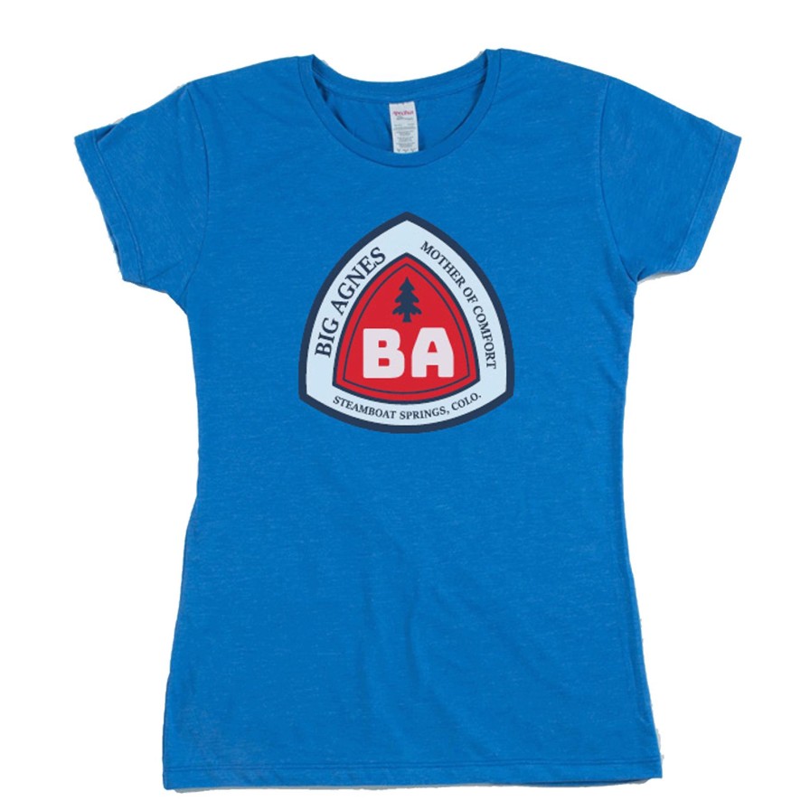 Apparel * | Big Agnes Women'S Blaze Logo T-Shirt