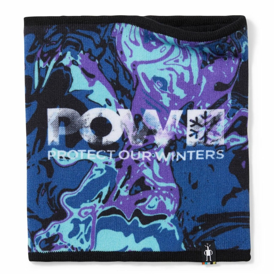 Snow * | Smartwool Pow Print Neck Gaiter