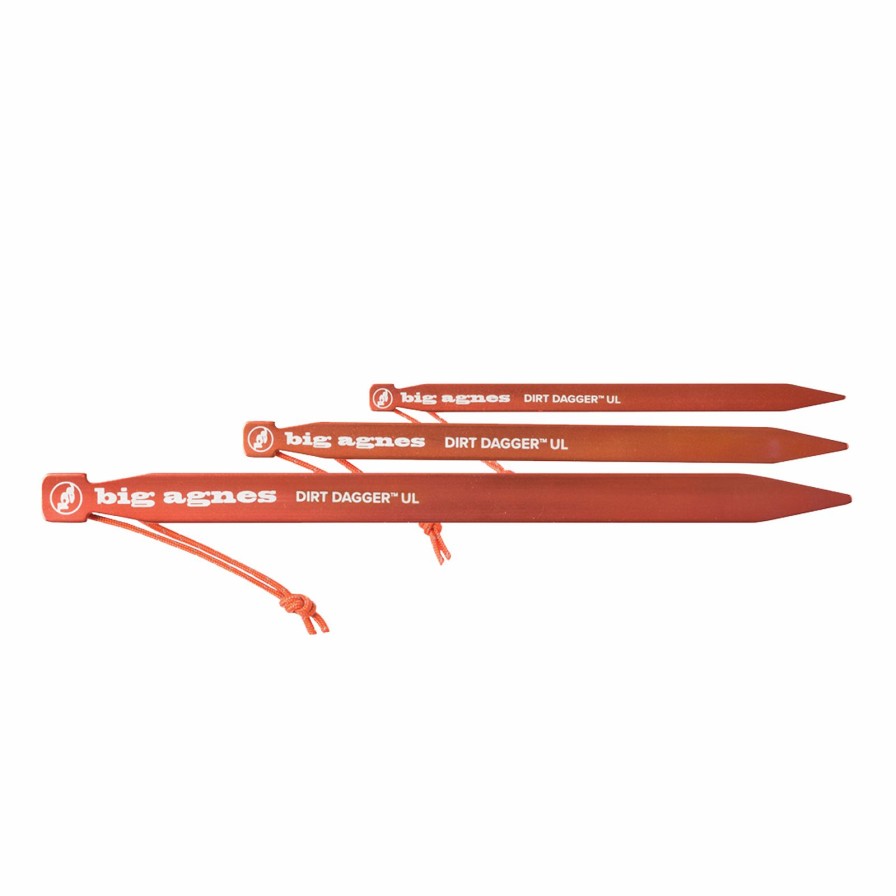 Tents * | Big Agnes Dirt Dagger Ul Tent Stakes: Pack Of 30