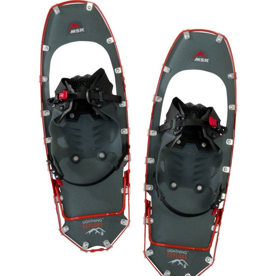 Snow * | Msr Lightning Explore Snowshoes Men'S International Orange