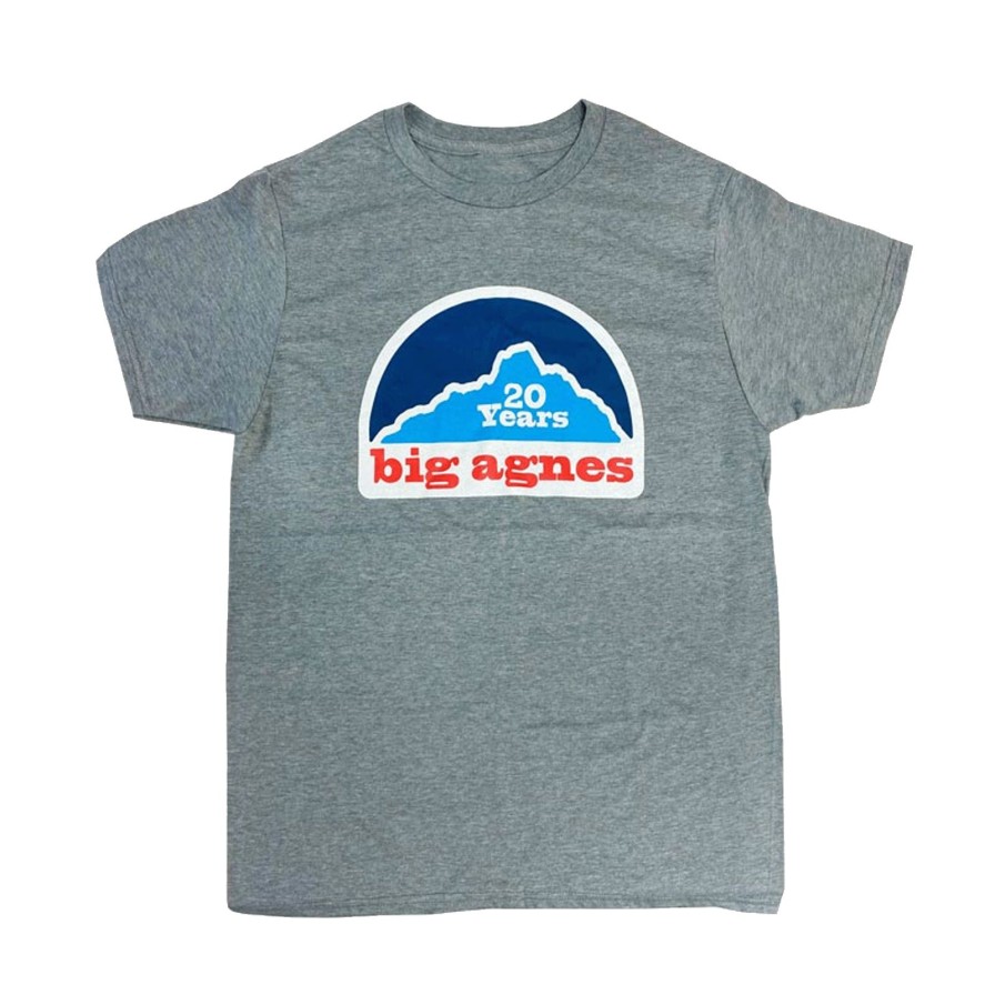 Apparel * | Big Agnes Men'S 20Th Anniversary Logo T-Shirt